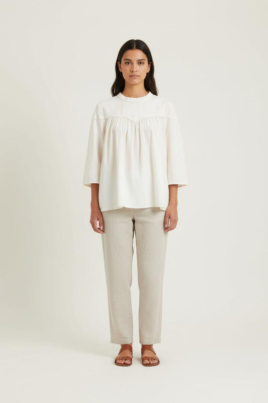 Blouse Beige - Taille XS/34