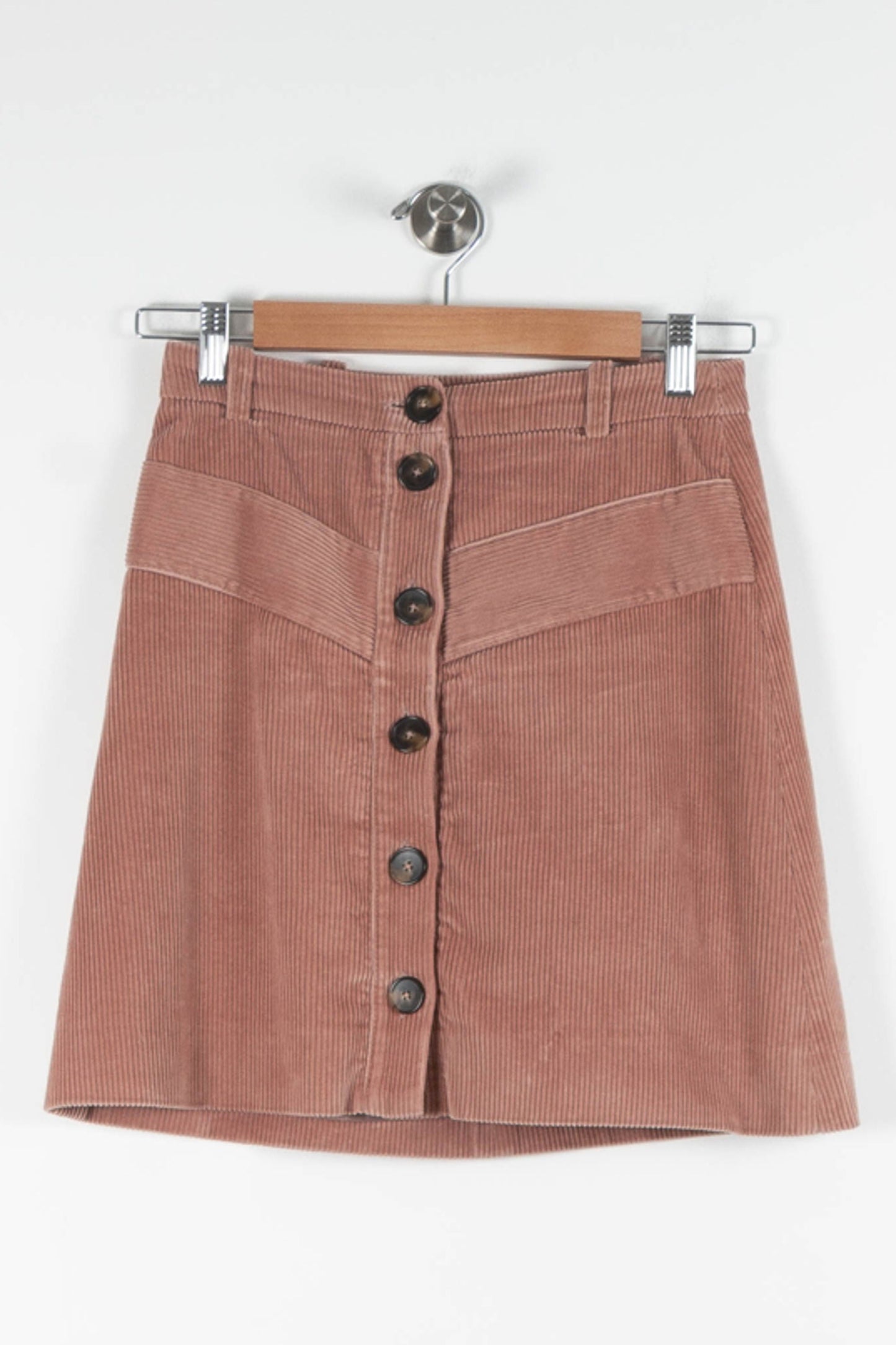 Jupe Boutonnée Rose - Taille XS/34