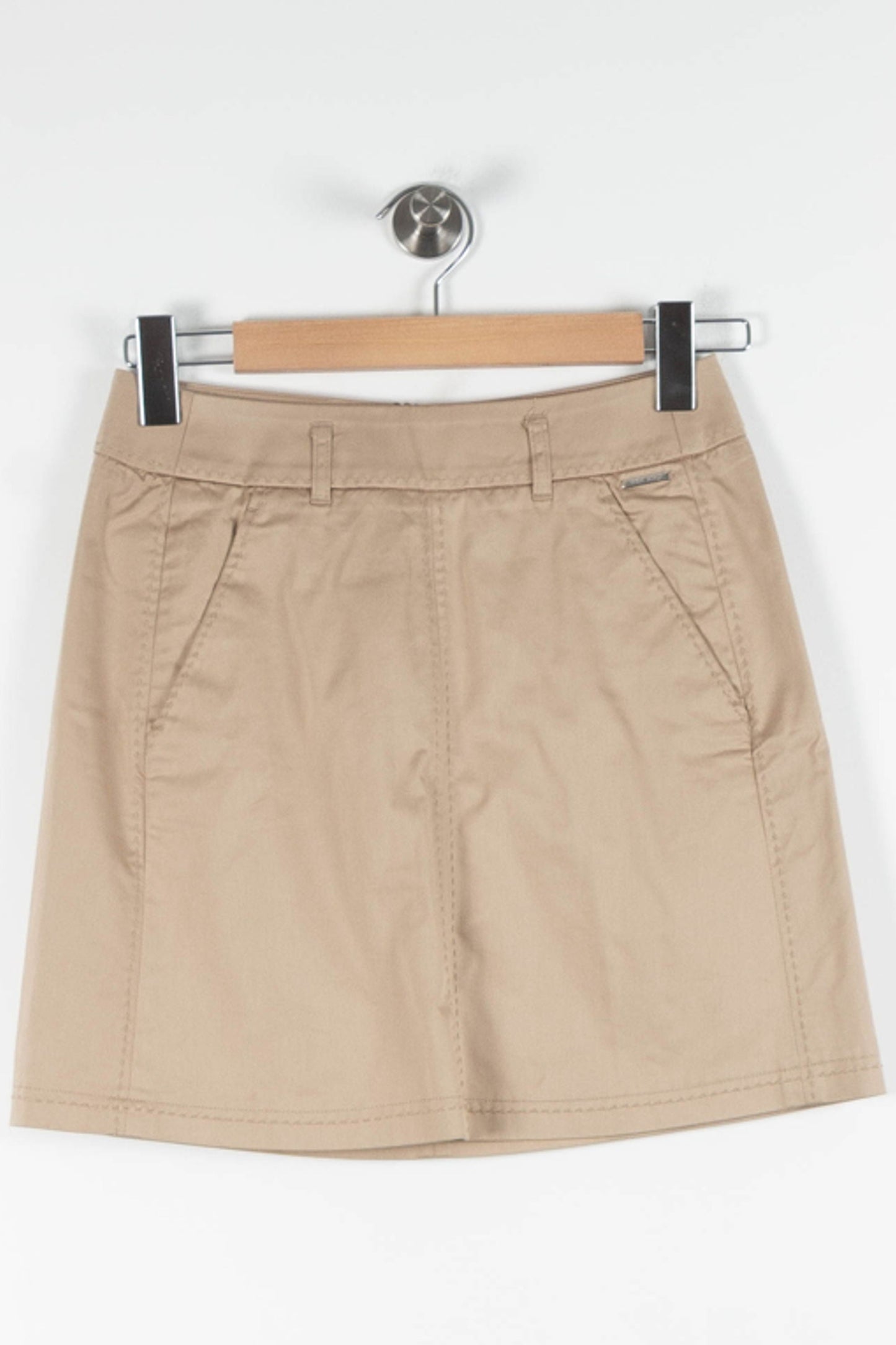 Jupe Courte Beige - Taille XS/34