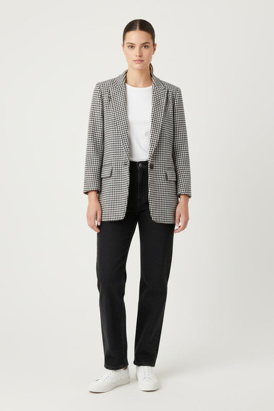 Blazer Noir et Blanc - Taille XS/34
