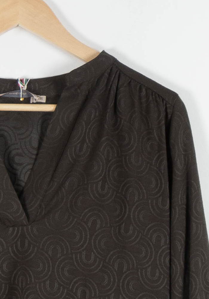 Blouse marron - Taille M/38