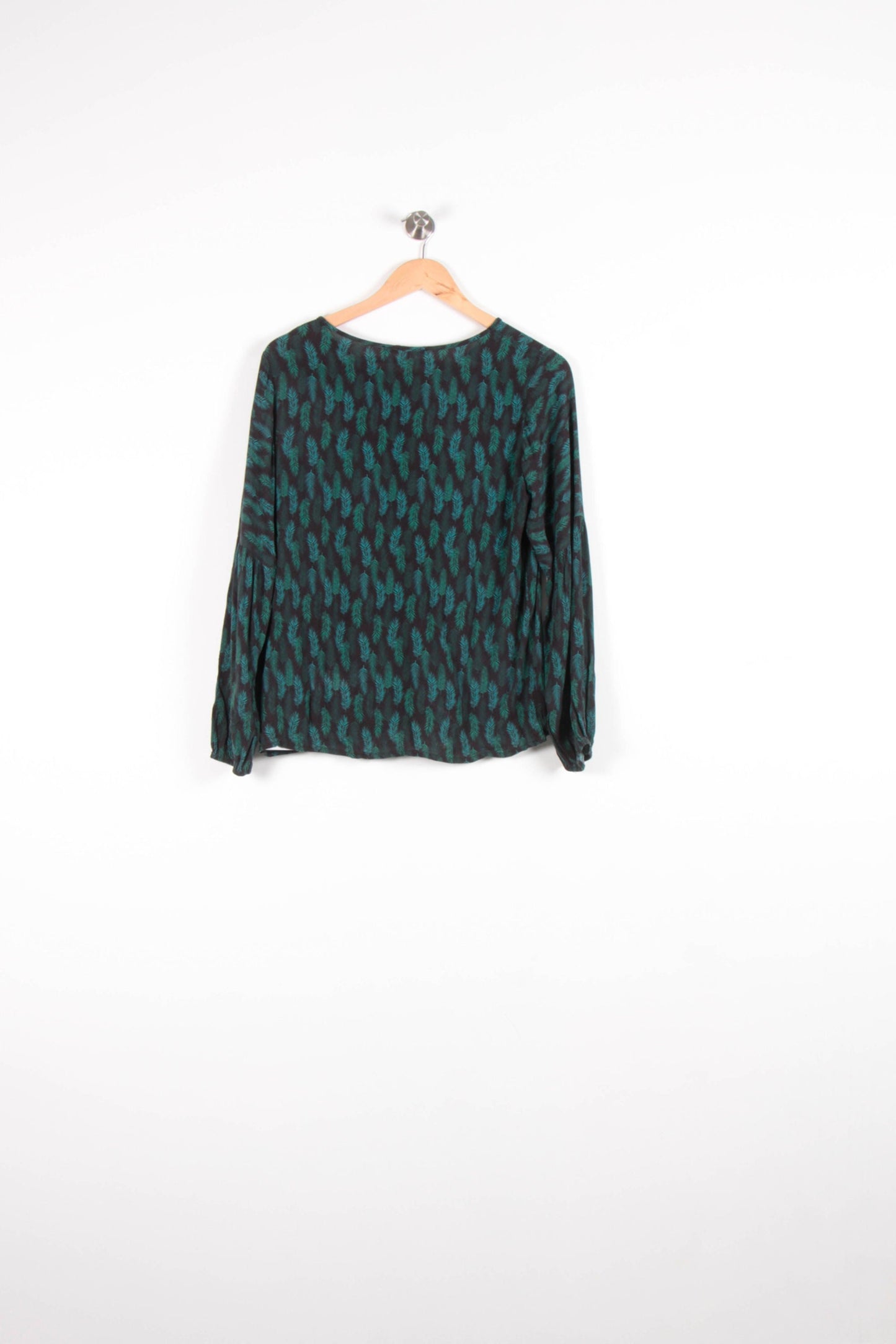 Blouse Verte et Noire - Taille XL/42