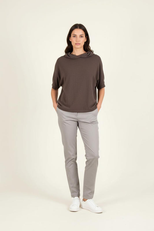 Sweat À Capuche Marron - Taille S/36