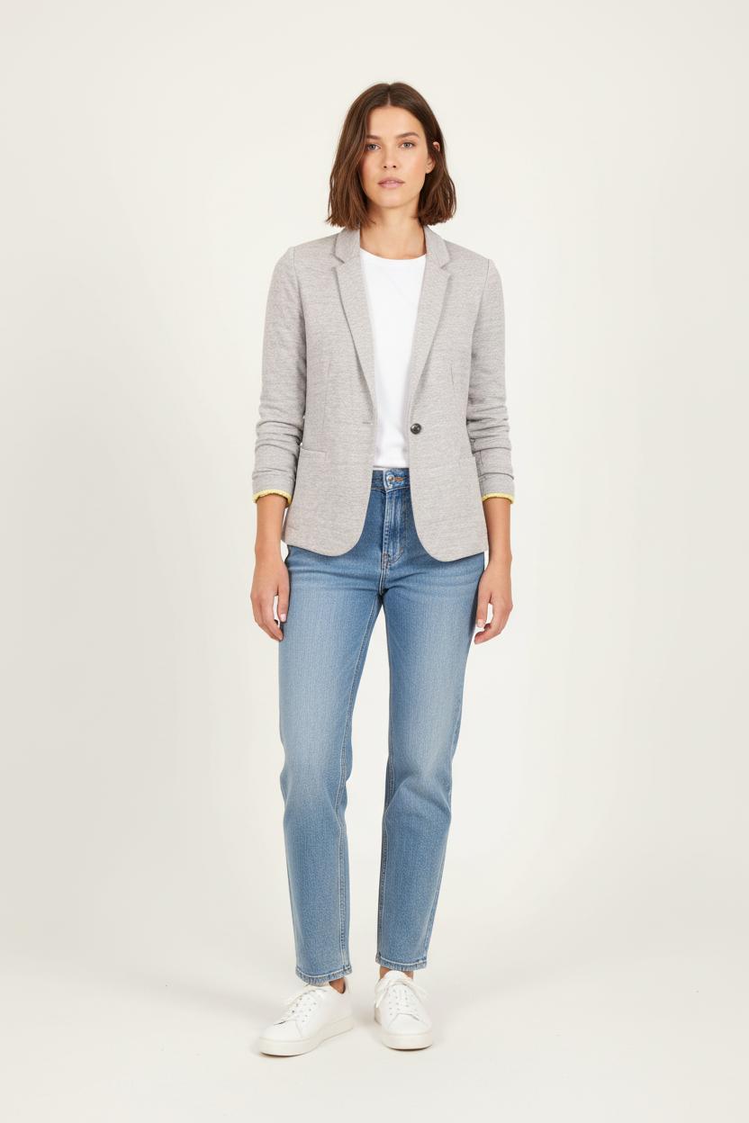 Blazer Gris et Jaune - Taille M/38