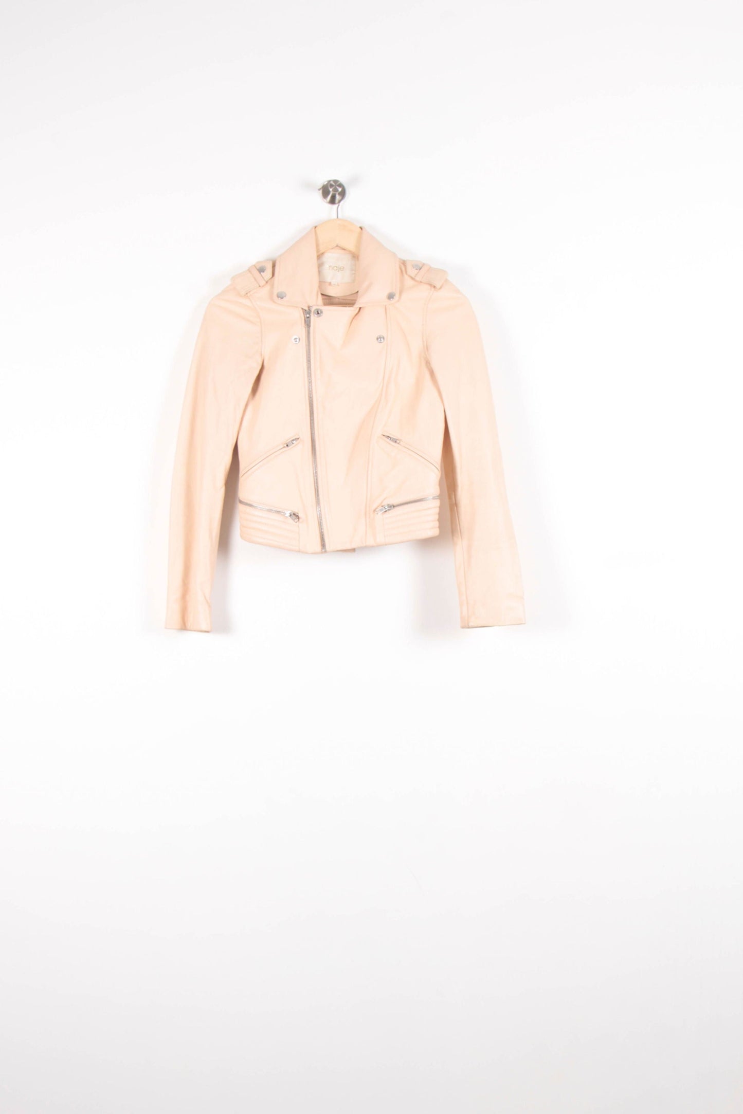 Veste Motard Rose - Taille S/36