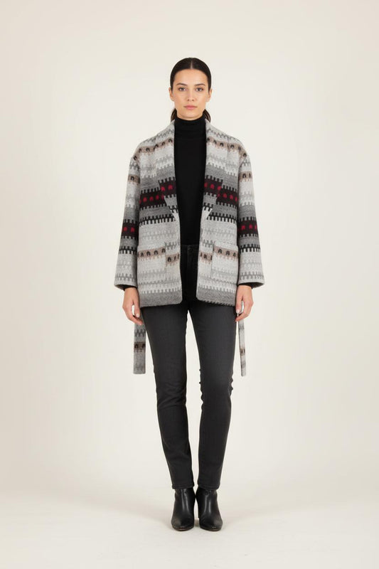 Veste Grise et Noire - Taille M/38