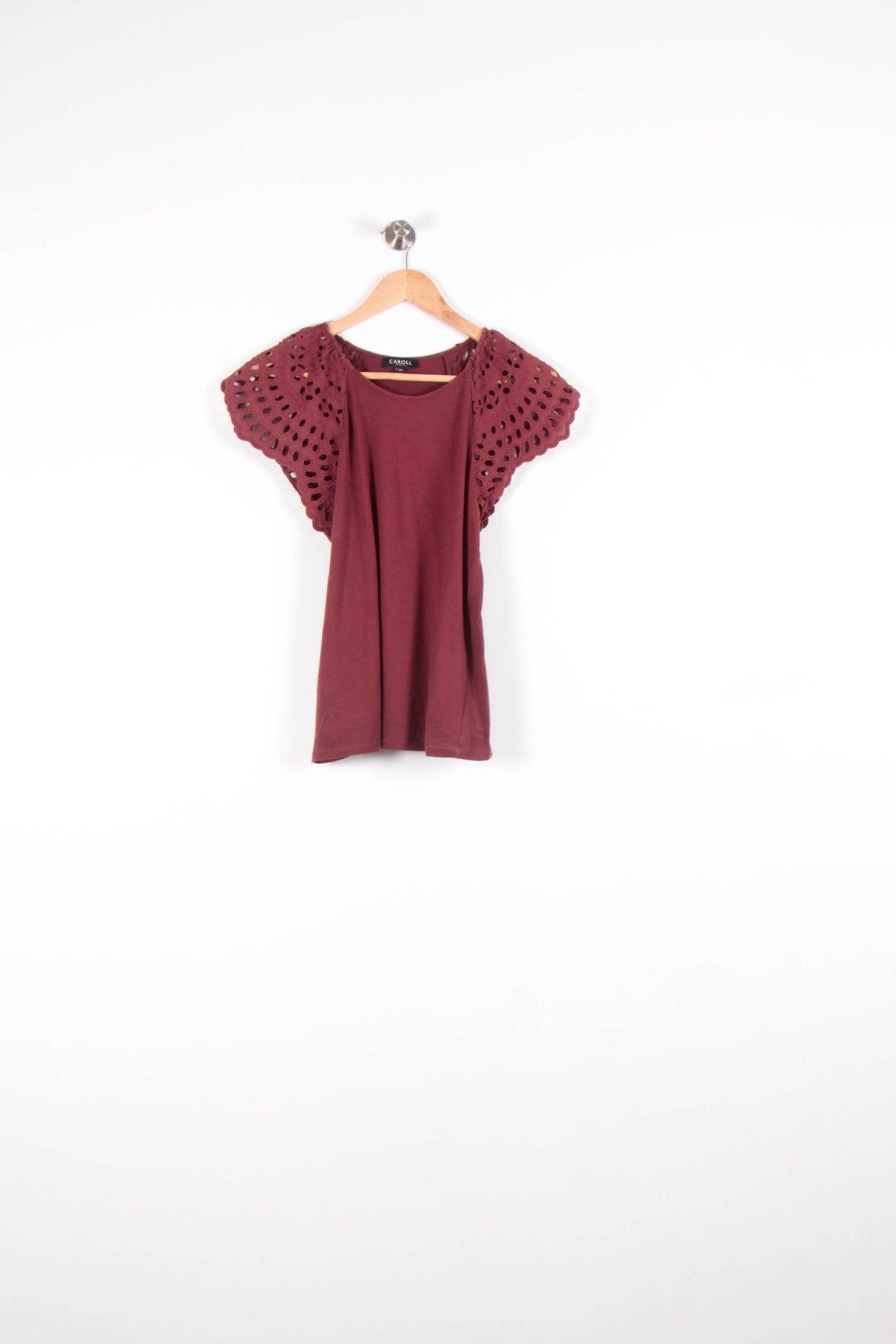 Tee-shirt Bordeaux - Taille XS/34