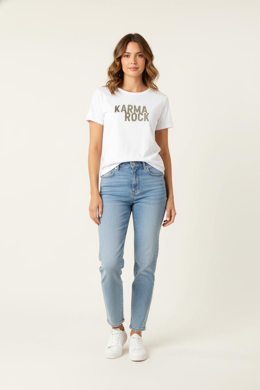 Tee-shirt Blanc - Taille L/40