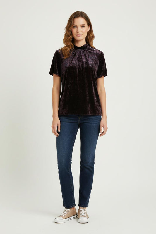 Blouse Bordeaux - Taille L/40