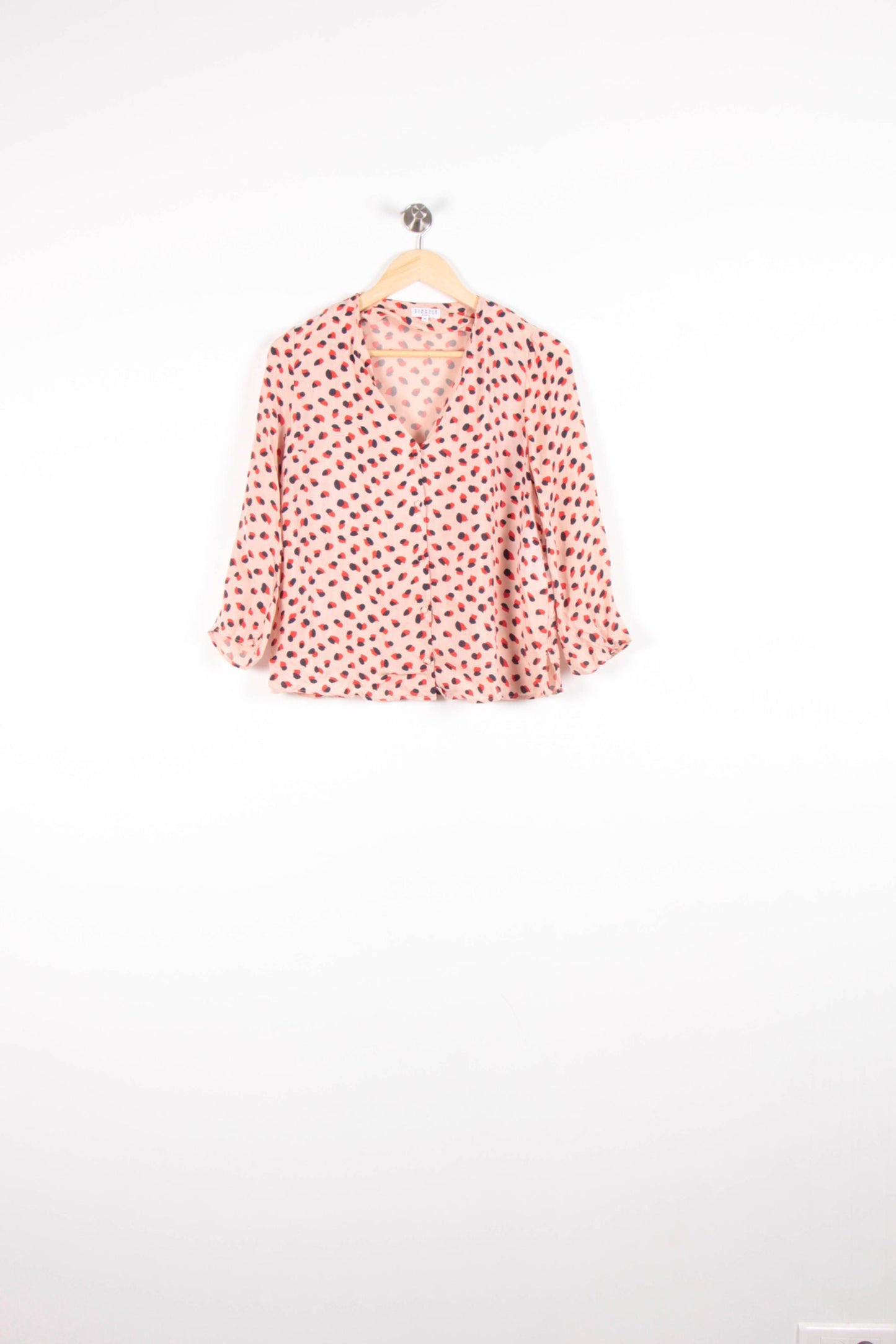 Blouse Rose et Noire - Taille XS/34