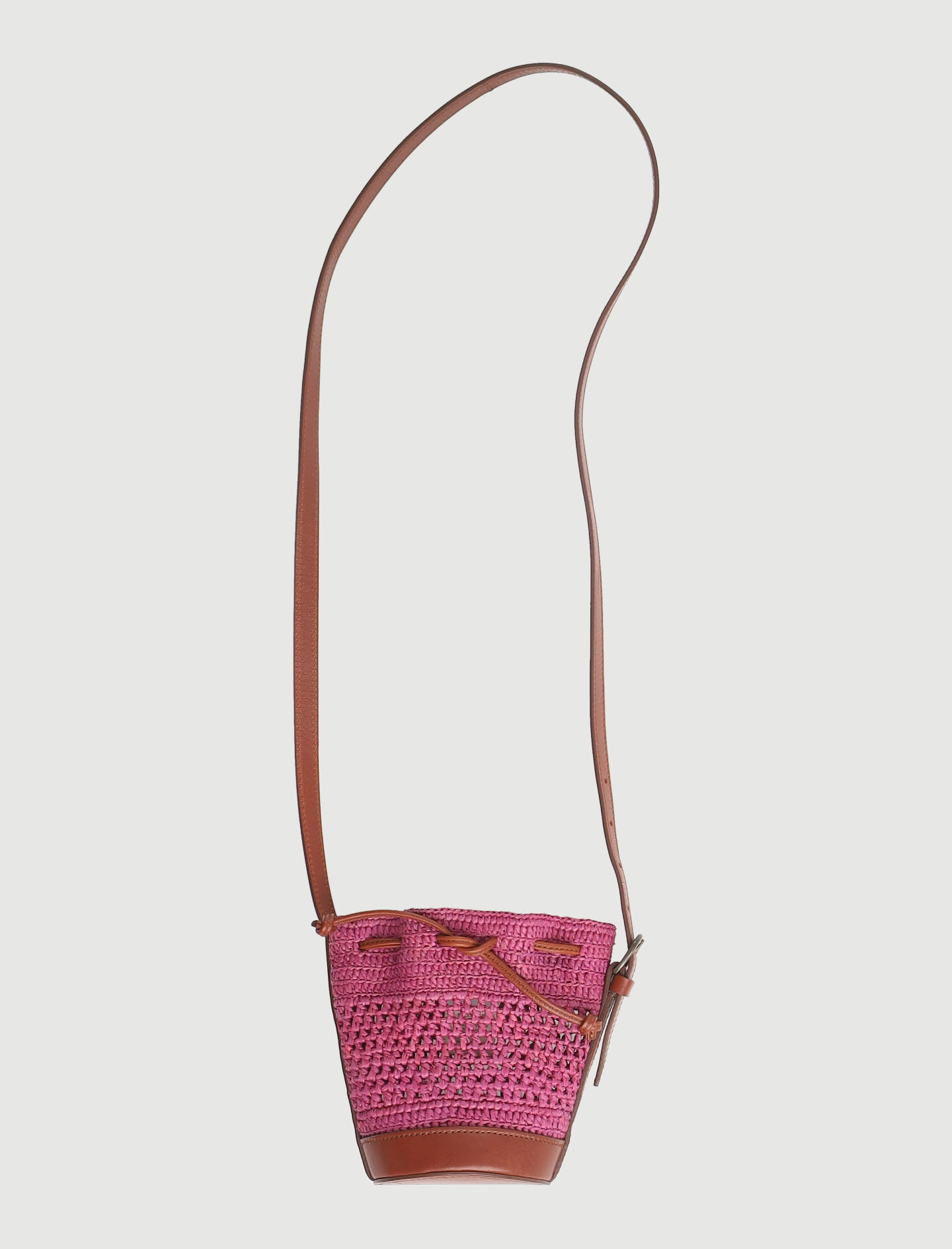 Sac Seau Rose et Marron - Taille T.U.