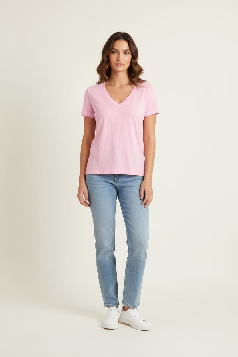 Tee-shirt Rose - Taille XS/34