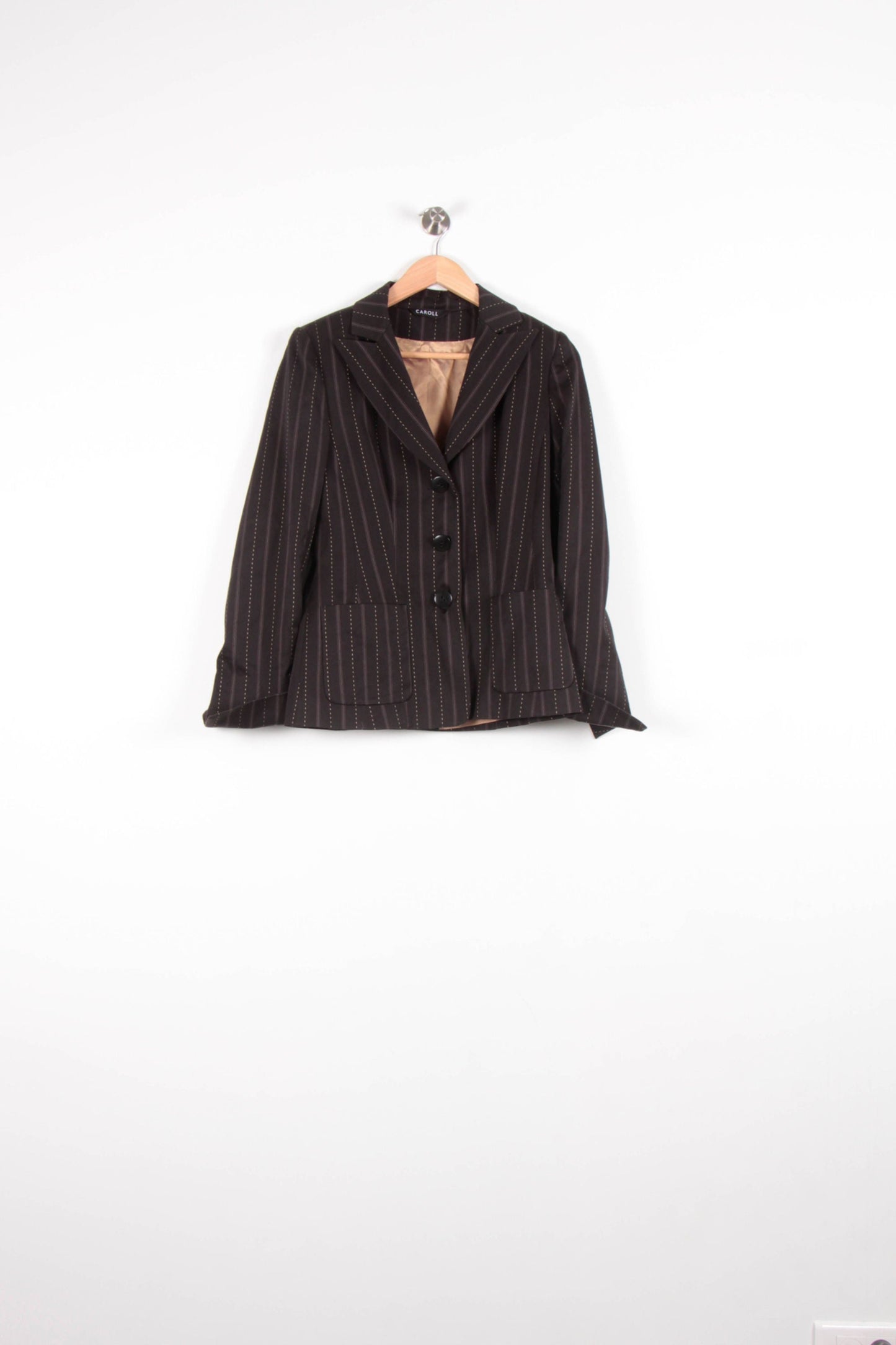 Blazer Noir à Rayures - Taille S/36