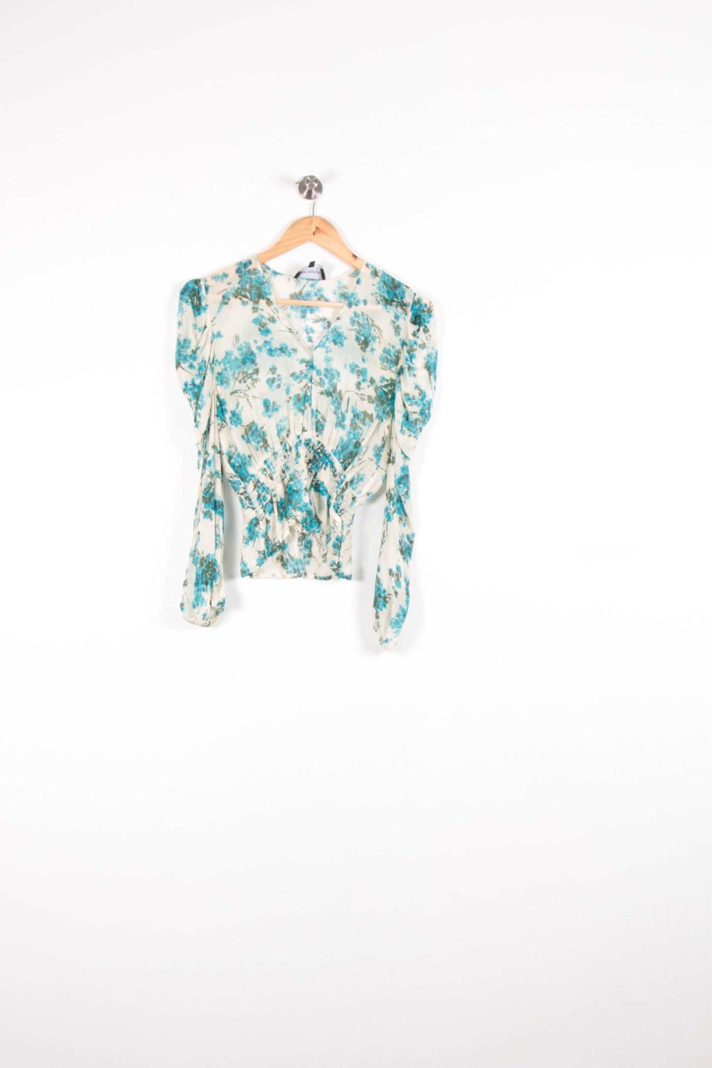Blouse Blanc et Bleu - Taille S/36