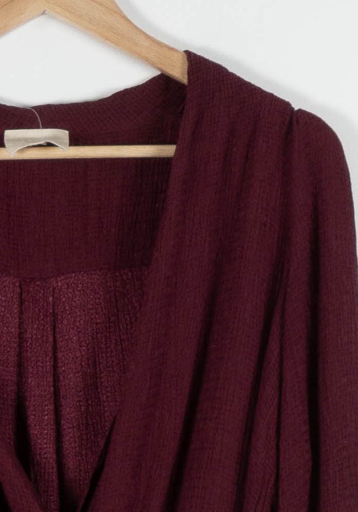 Blouse Bordeaux - Taille S/36