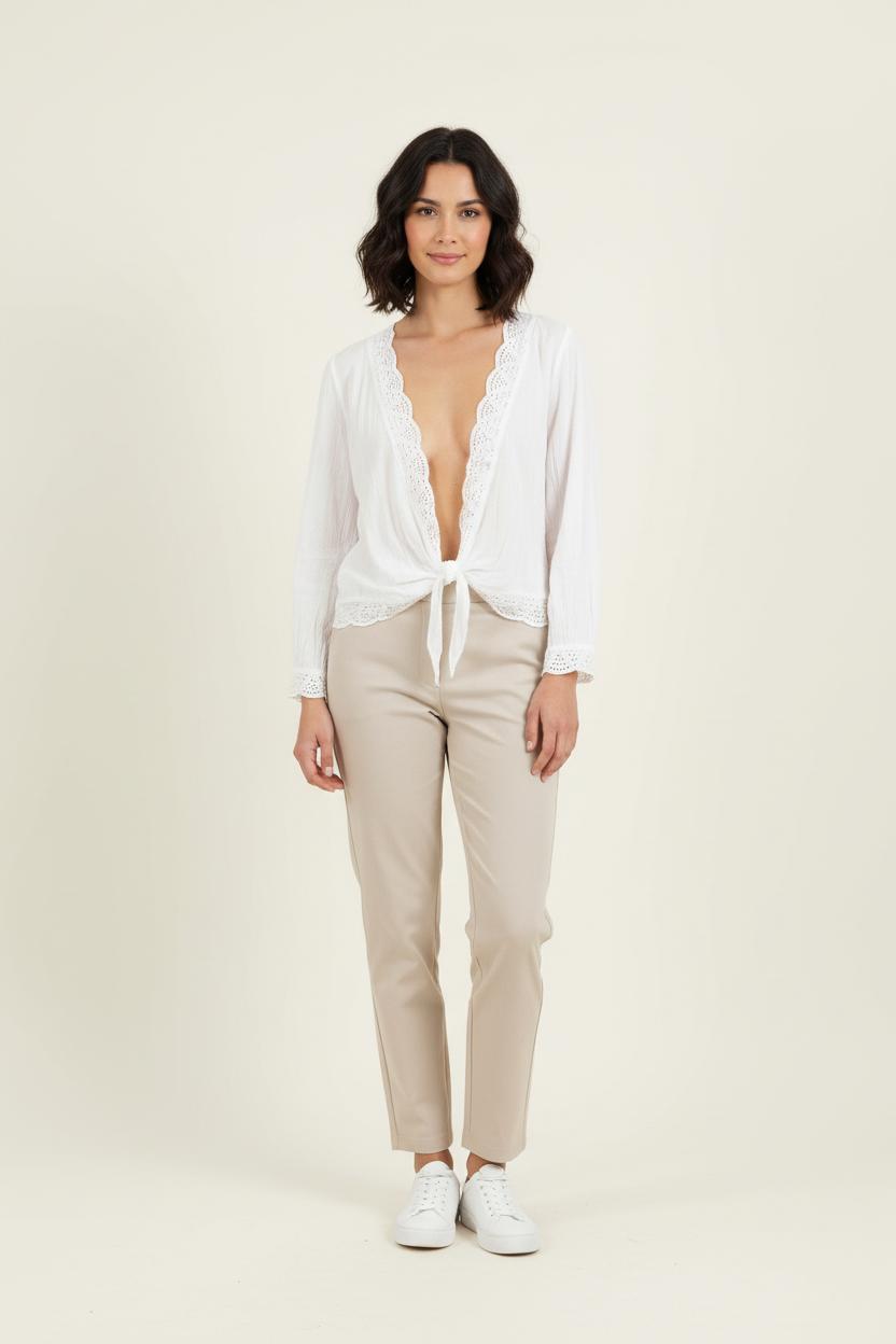 Blouse Blanche - Taille S/36