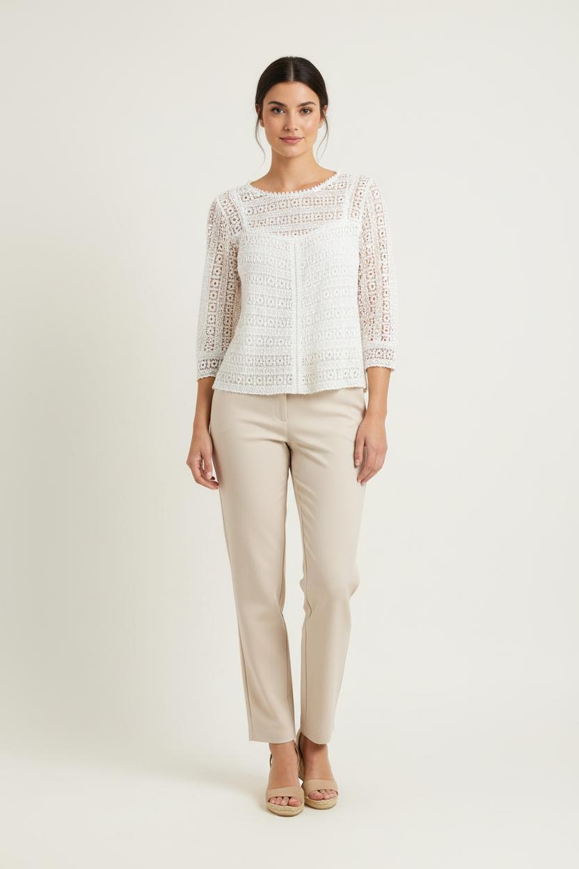 Blouse Blanche - Taille S/36