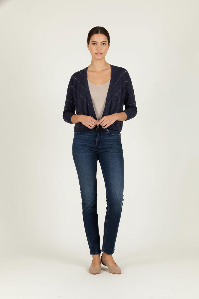 Cardigan Bleu - Taille M/38