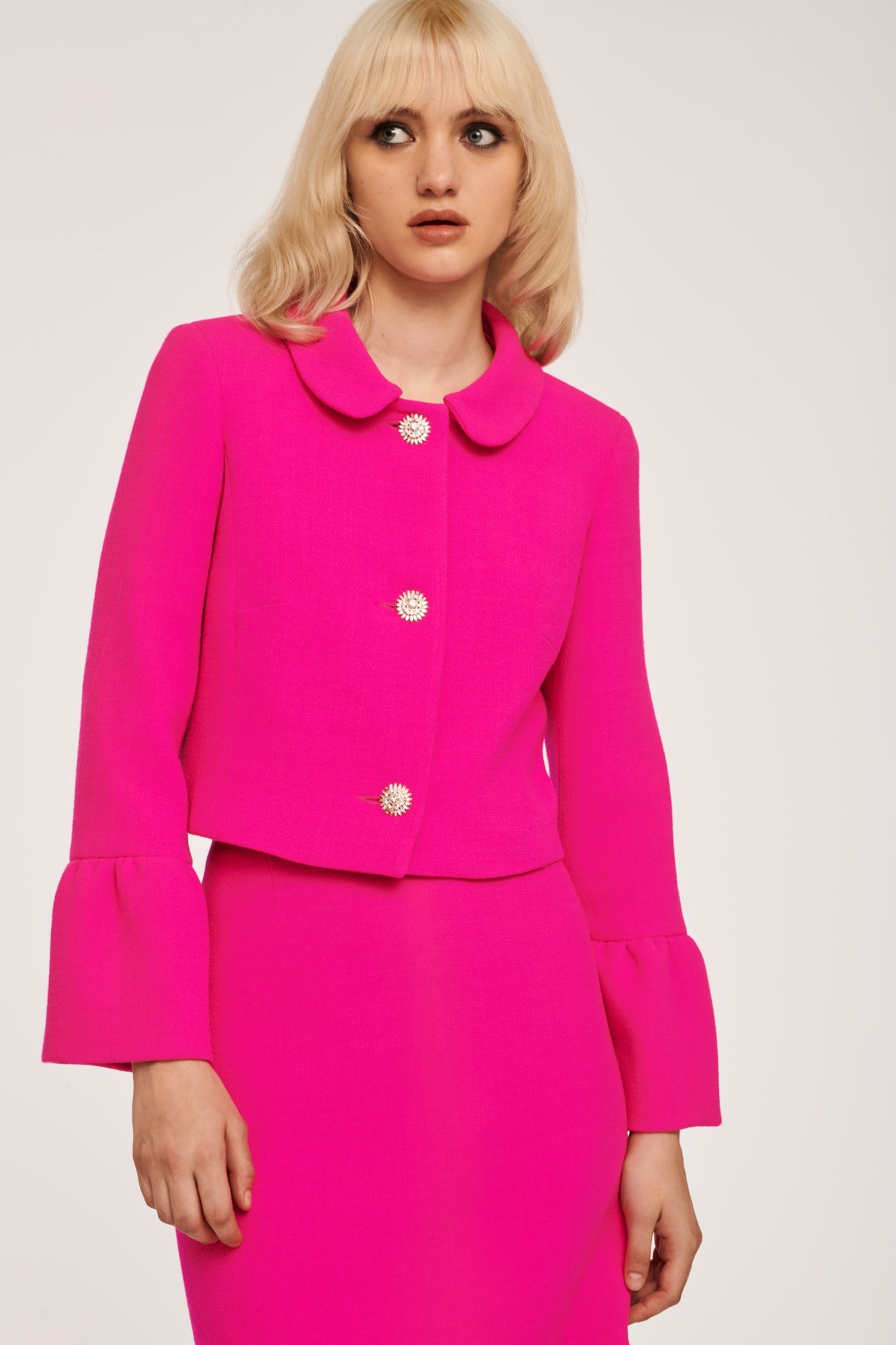 Veste Courte Rose - Taille XL/42