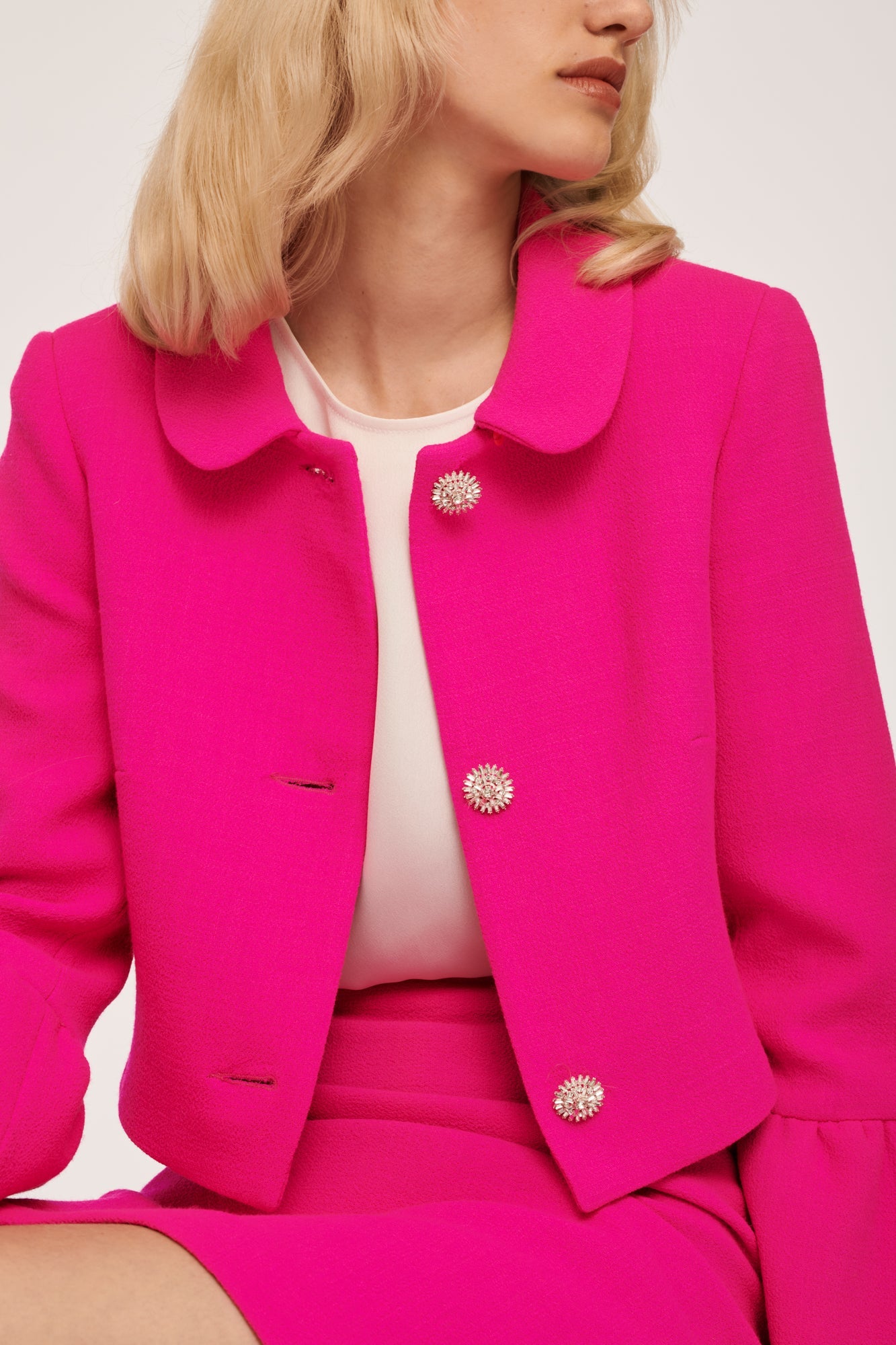 Veste Courte Rose - Taille XL/42