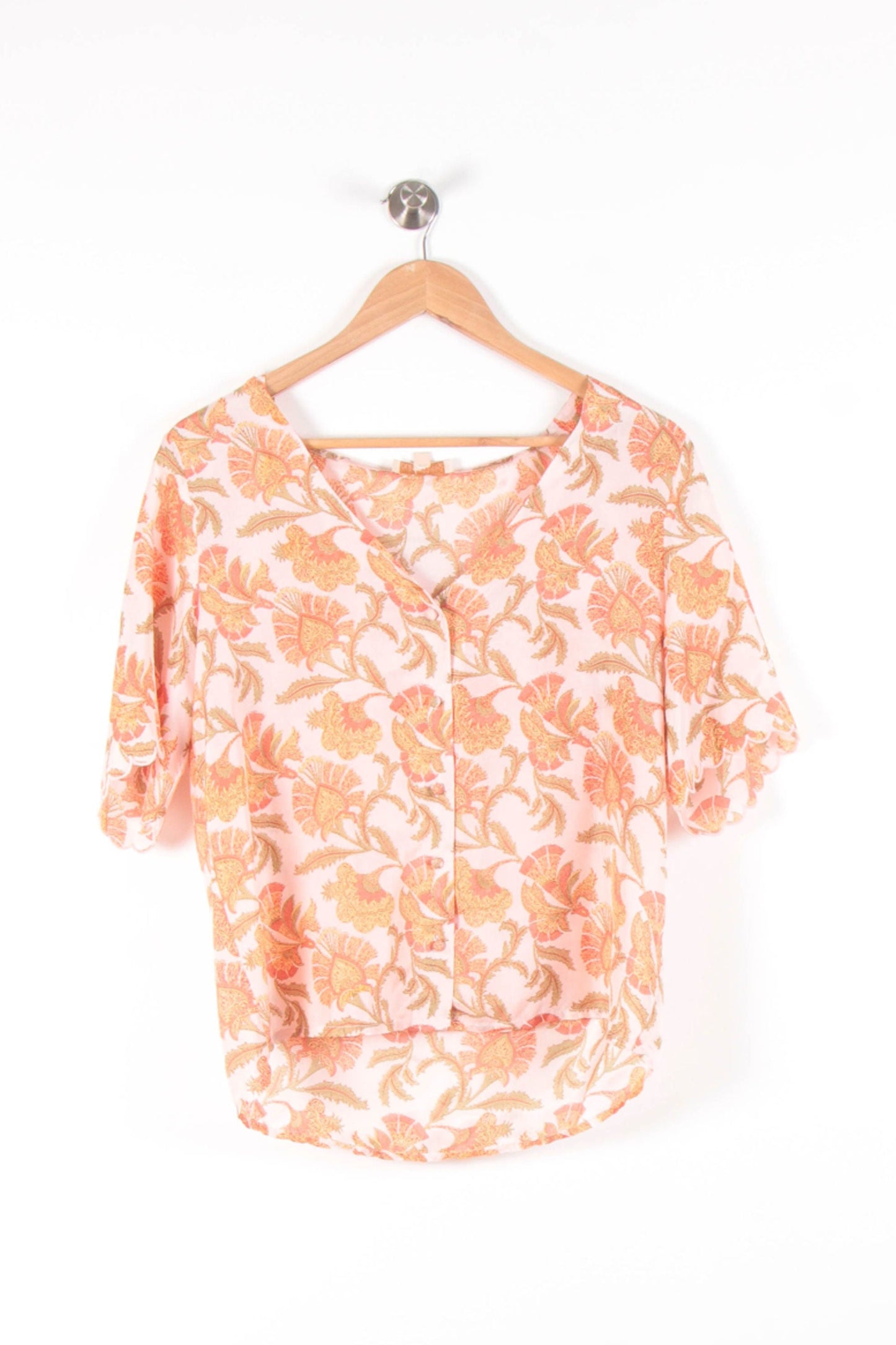 Blouse Rose et Orange - Taille M/38