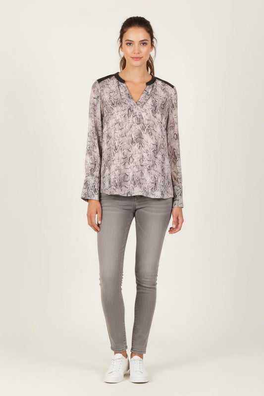 Blouse multicolore - Taille S/36