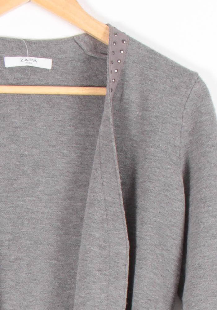 Cardigan Gris - Taille S/36