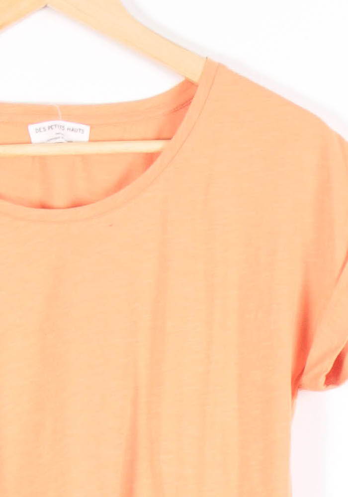Tee-shirt Orange - Taille XS/34