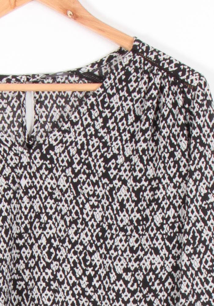 Blouse Noir et Blanc - Taille XL/42