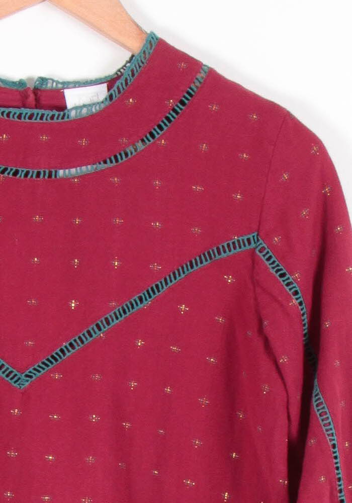 Blouse Bordeaux - Taille S/36