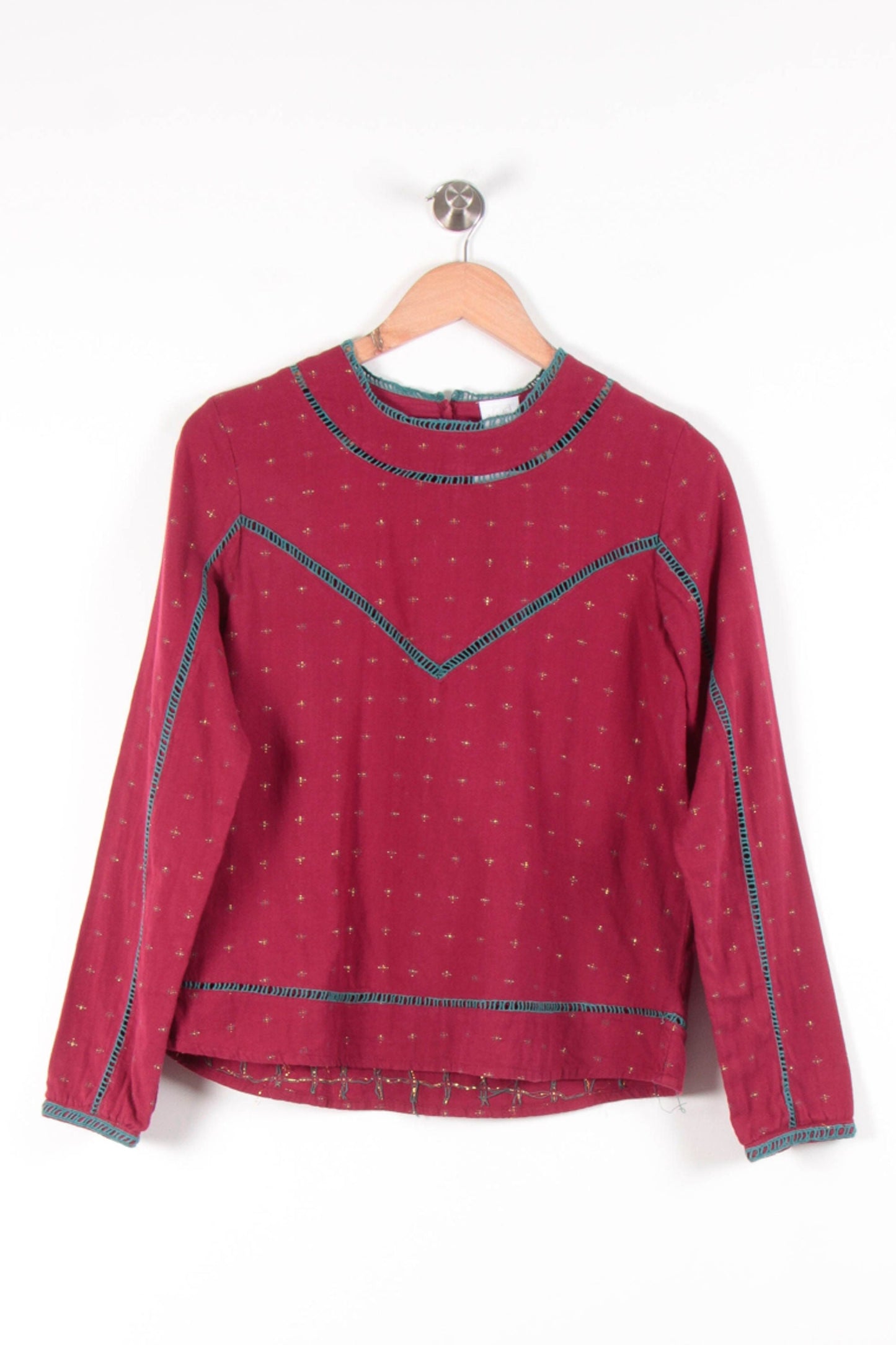 Blouse Bordeaux - Taille S/36