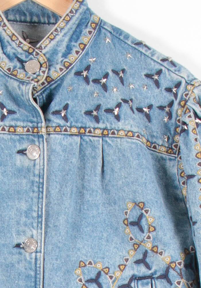 Gilet et Jean Bleue - Taille XS/34