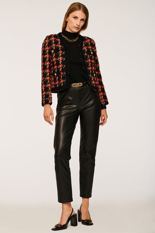 Veste Courte Multicolore - Taille XS/34