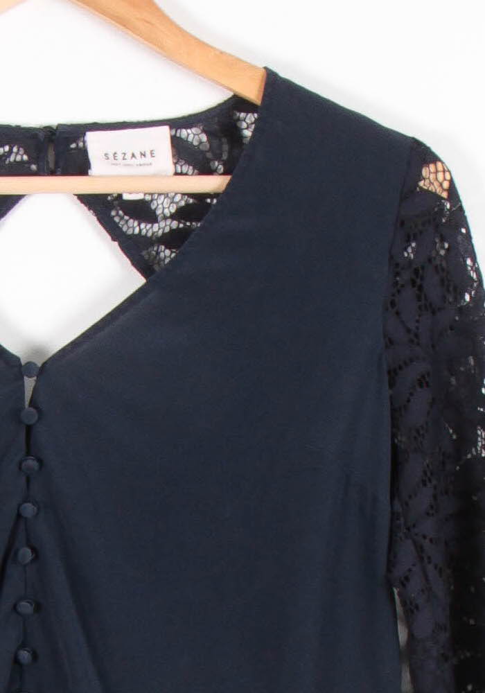 Blouse Bleu - Taille XS/34