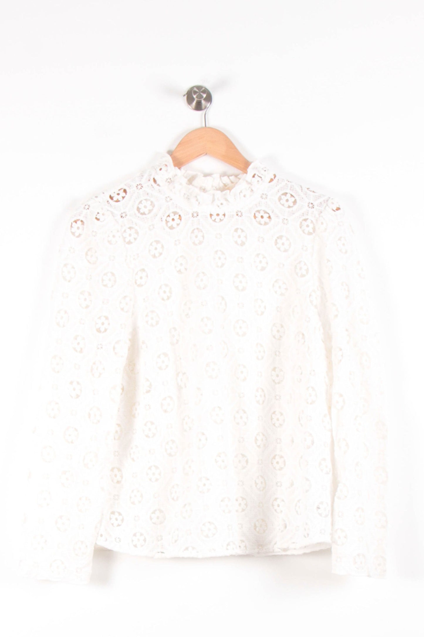 Blouse Brodée Blanche - Taille XXL/44