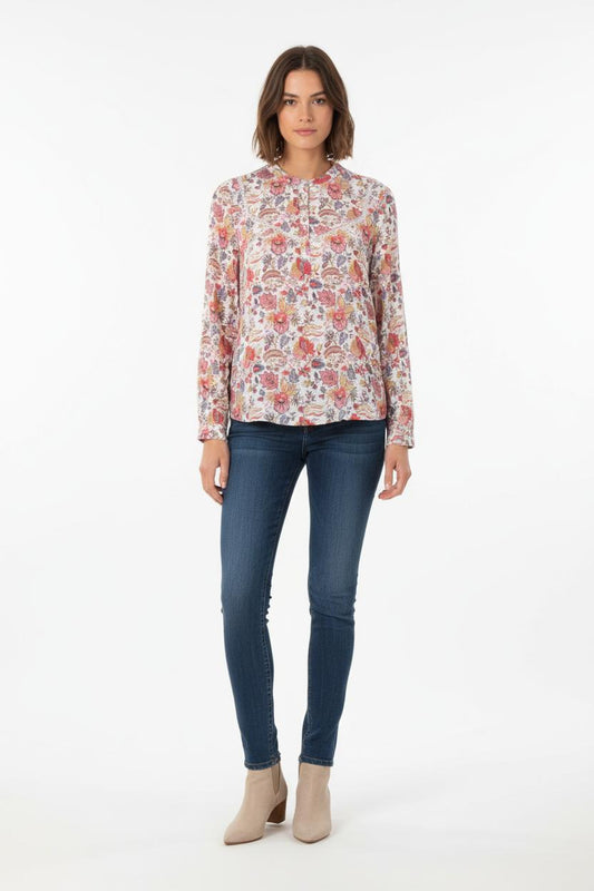 Blouse multicolore - Taille XS/34