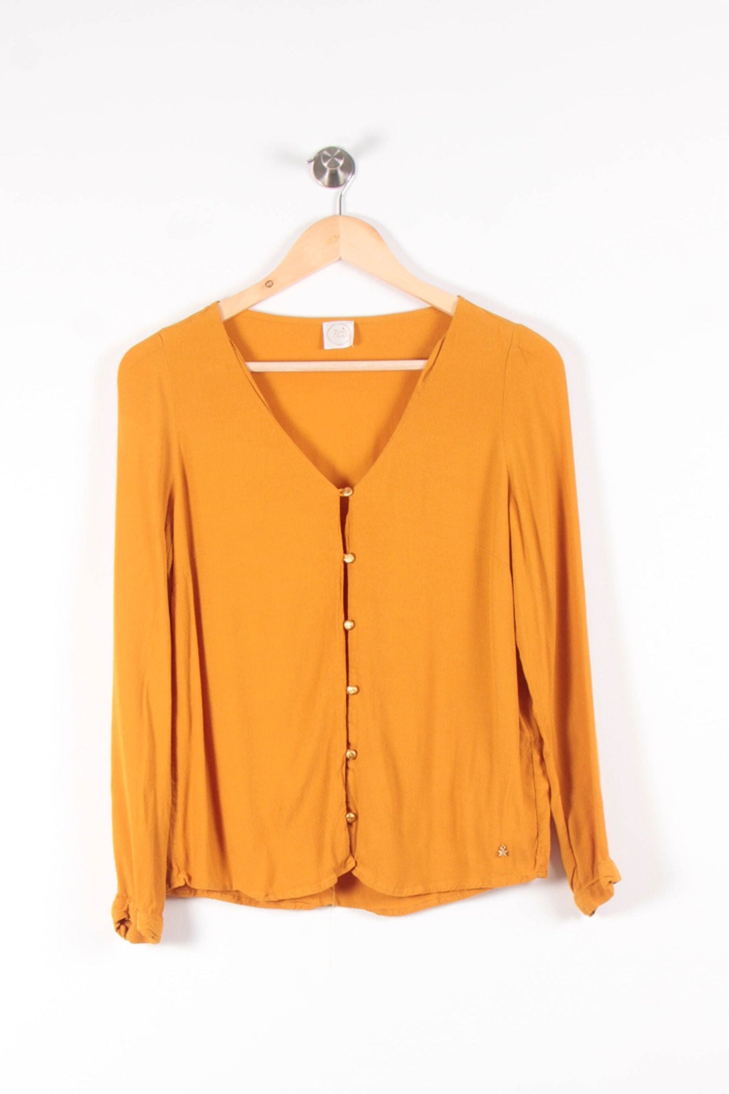 Blouse jaune - Taille XS/34