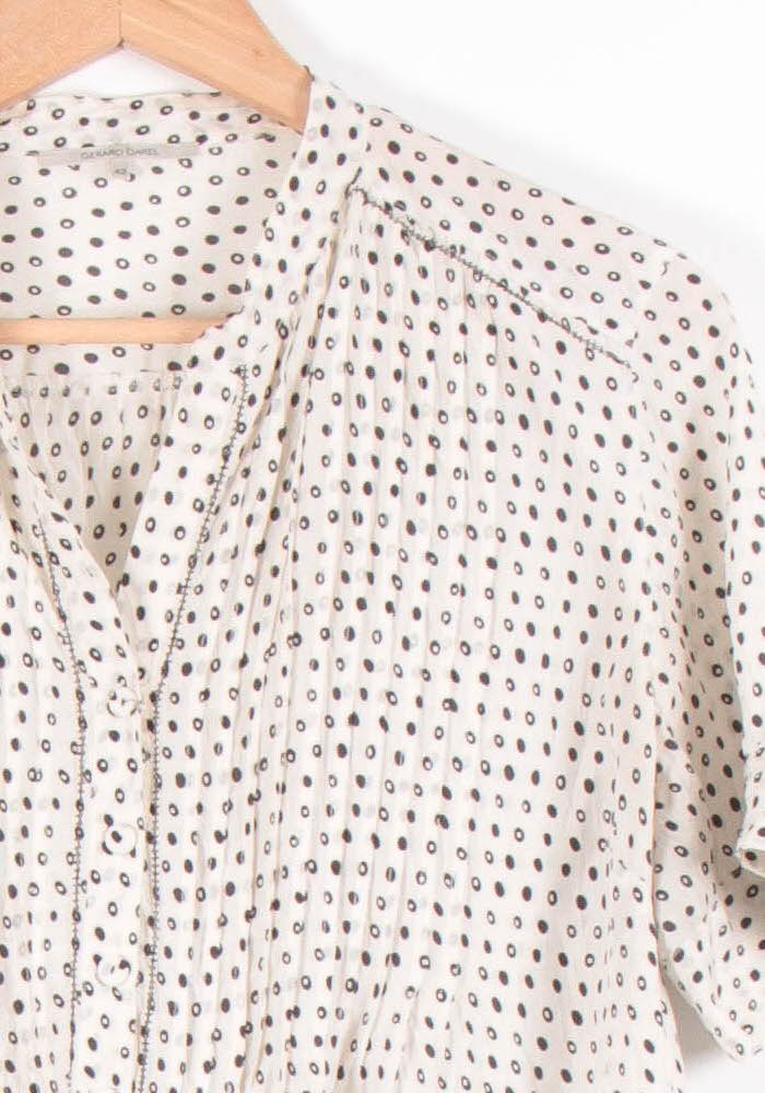 Blouse Blanche et Noire - Taille XL/42