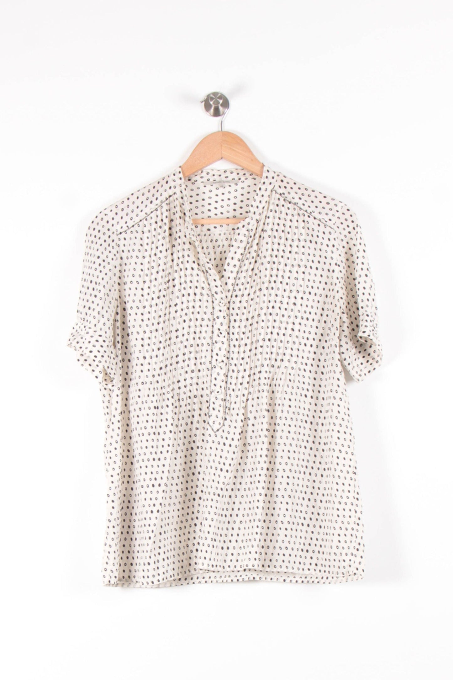 Blouse Blanche et Noire - Taille XL/42