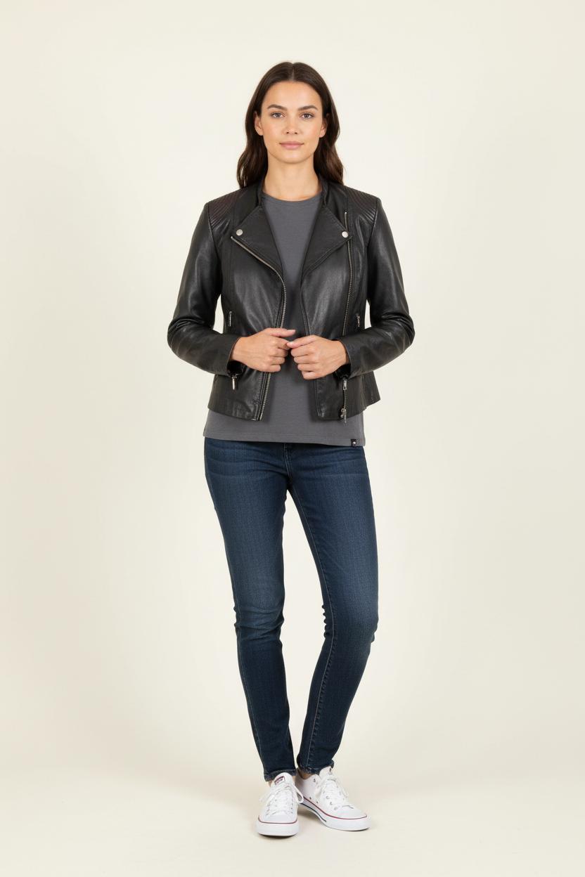 Blouson noir - Taille XL/42