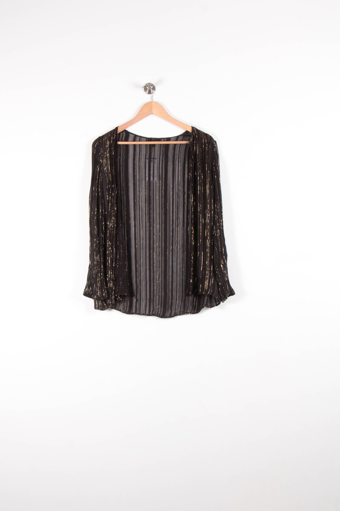 Blouse Noire et Dorée - Taille L/40