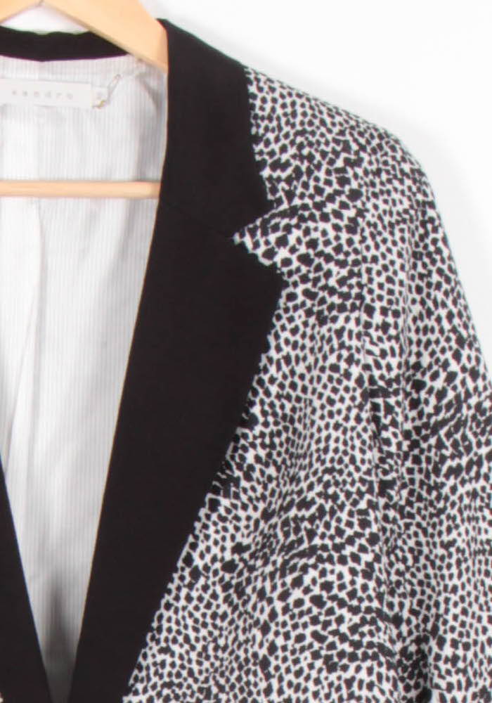 Blazer Noir et Blanc - Taille L/40