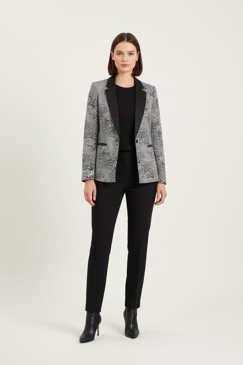 Blazer Noir et Blanc - Taille L/40