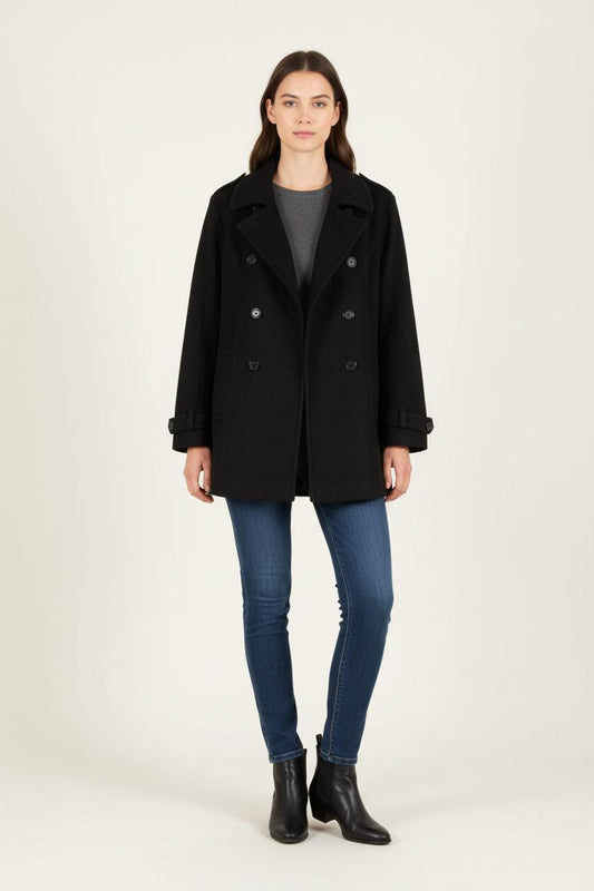 Caban Noir - Taille XL/42