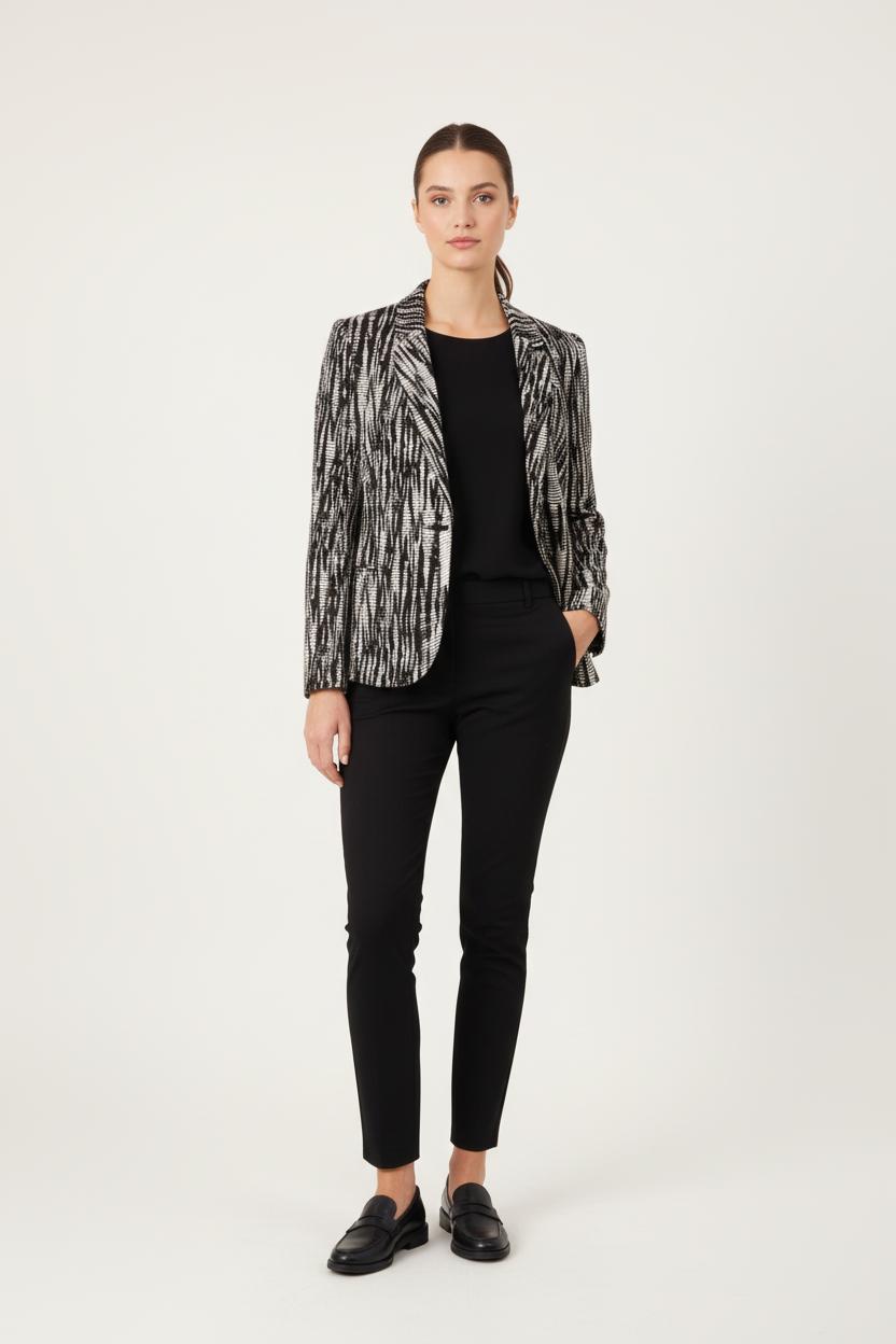 Blazer Noir et Blanc - Taille S/36