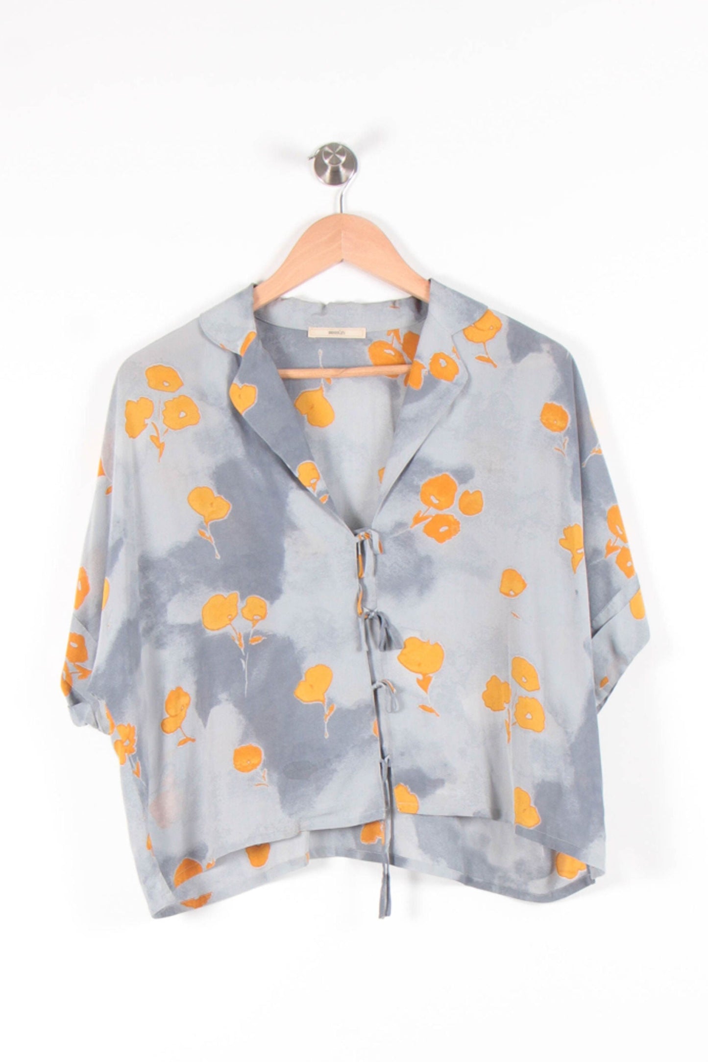 Blouse Bleue et Jaune - Taille S/36