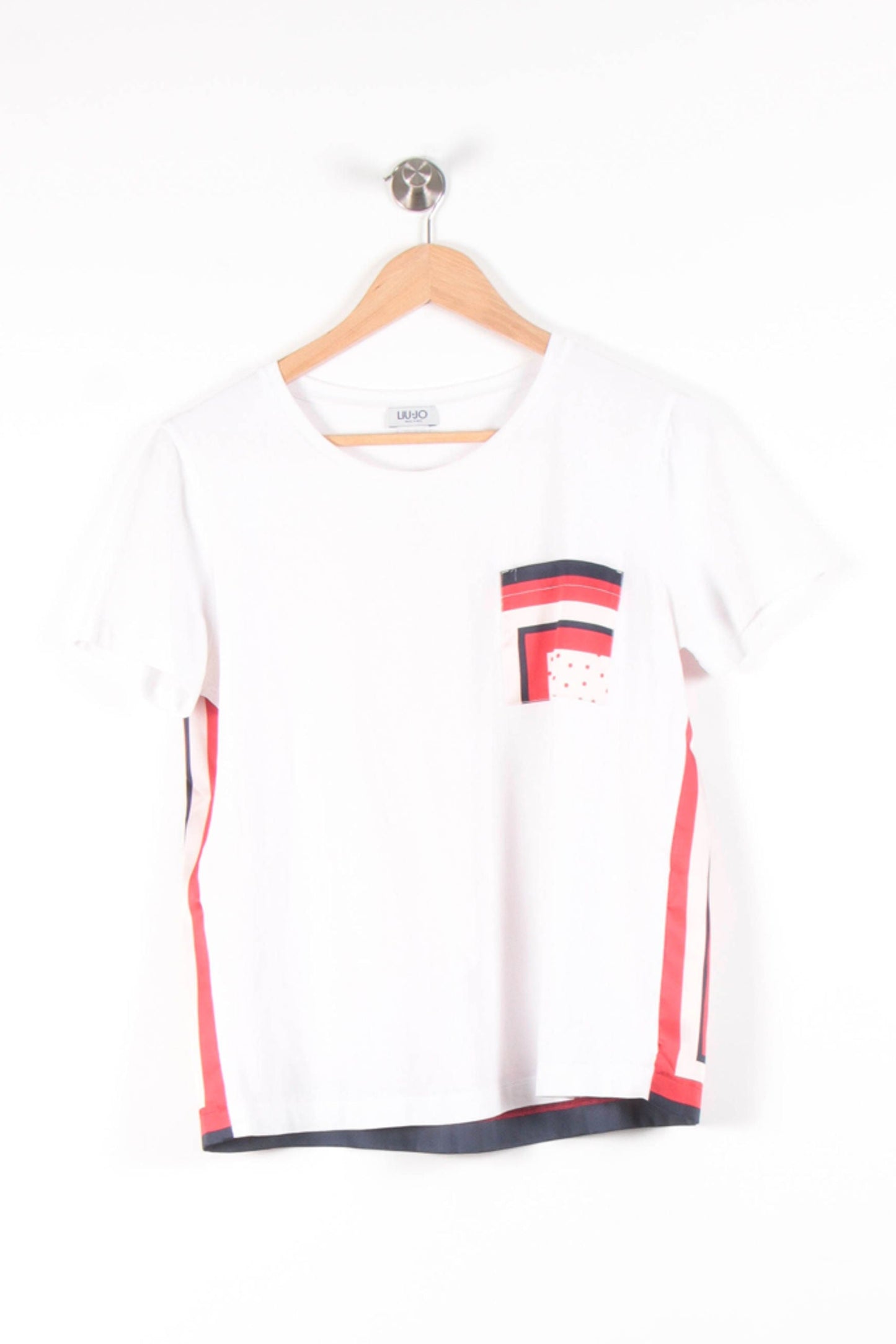 Tee-shirt Blanc et Rouge - Taille M/38