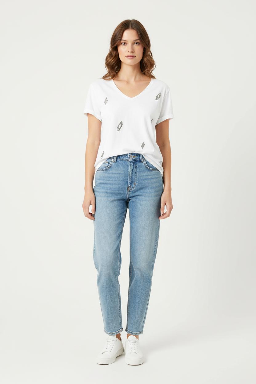 Tee-shirt Blanc - Taille L/40