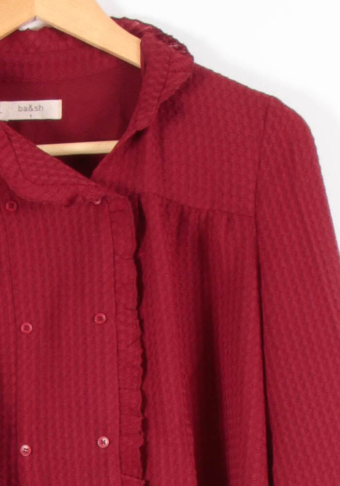 Blouse Bordeaux - Taille S/36