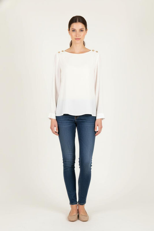 Blouse Blanche - Taille S/36